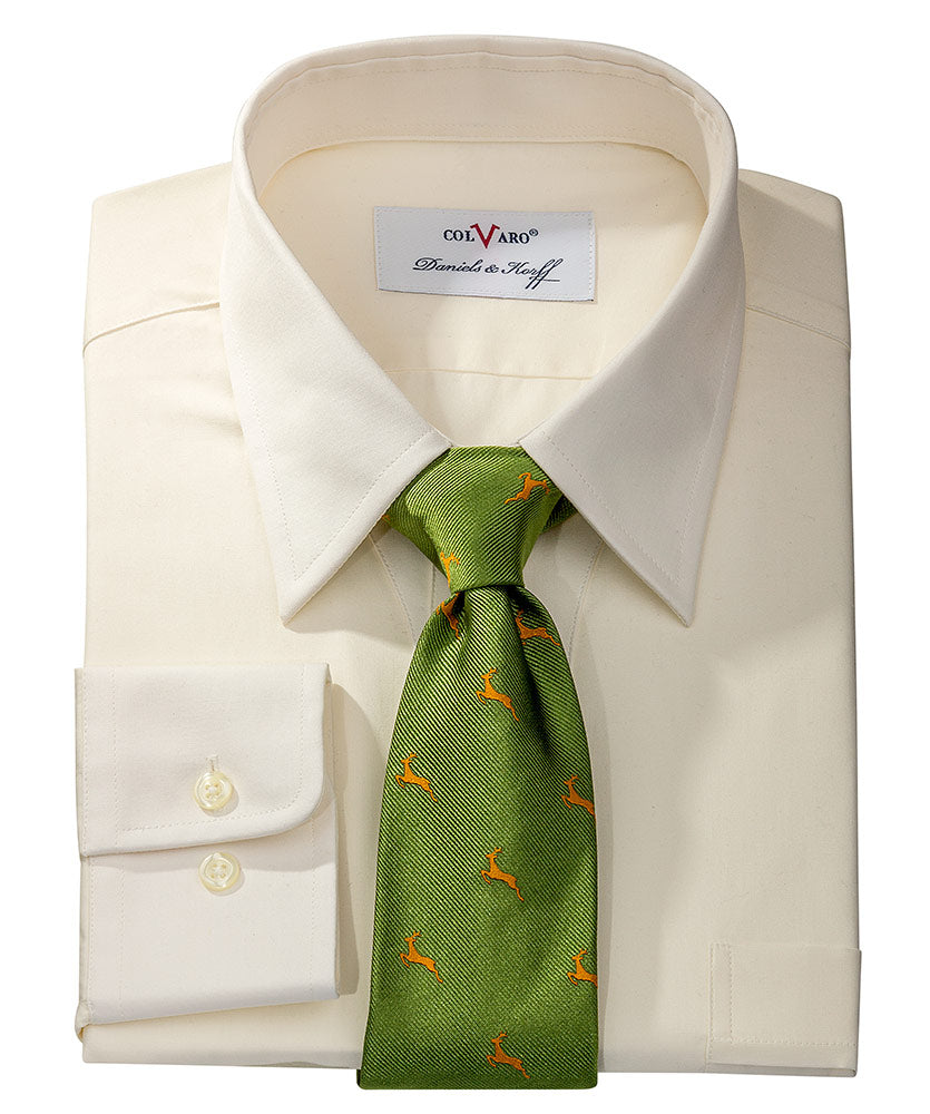 COLVARO-Hemd Vollzwirn Vollzwirn (extra langer Arm 69cm)