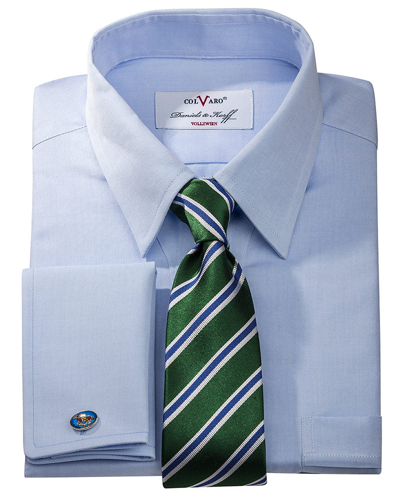 COLVARO-Vollzwirn-Hemd (extra langer Arm 69cm)