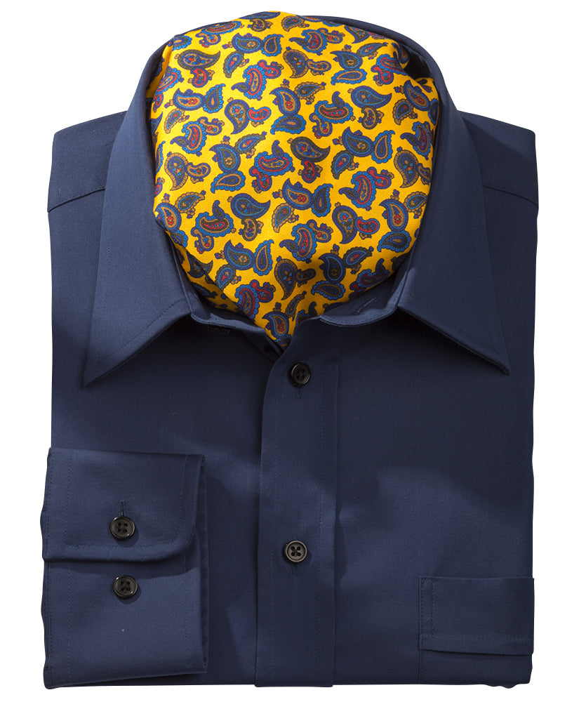 Vollzwirn-Hemd Slimline