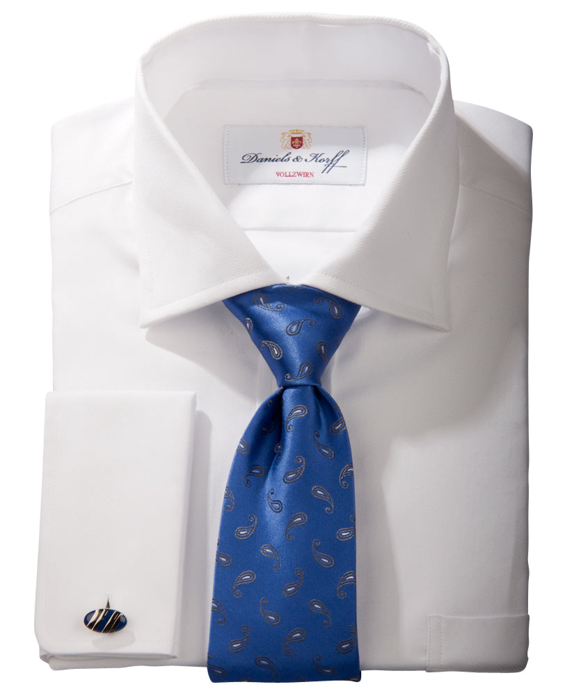 Feintwill-Vollzwirn-Hemd (extra langer Arm 69cm)