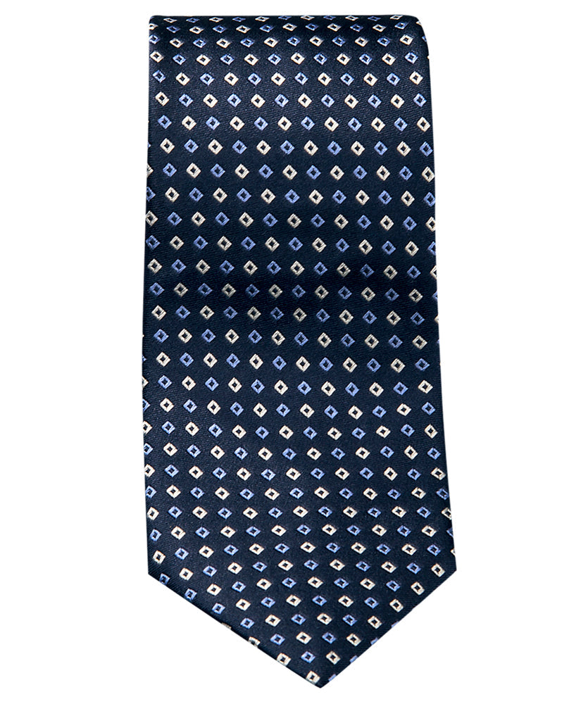 Krawatte Bleu Blau Weiss