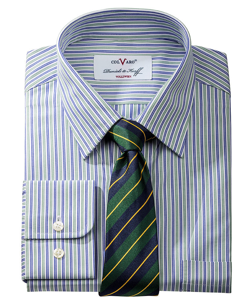 COLVARO-Hemd Vollzwirn (extra langer Arm 69cm)