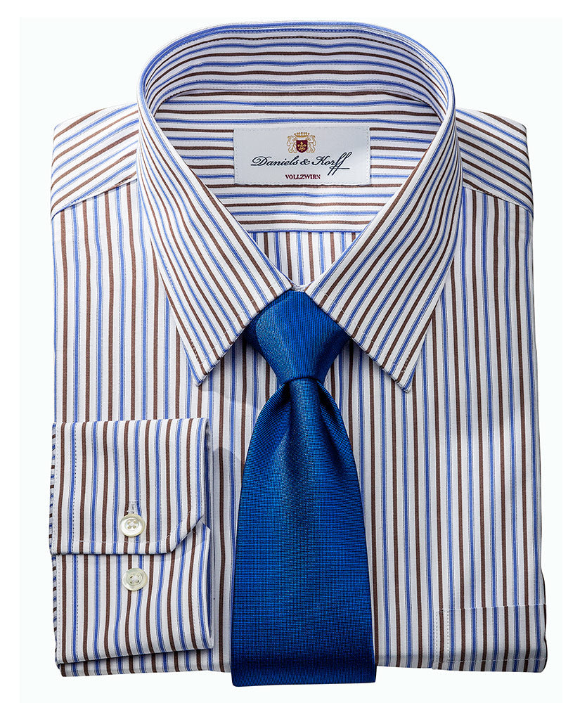 Vollzwirn-Hemd 100/2 Slimline