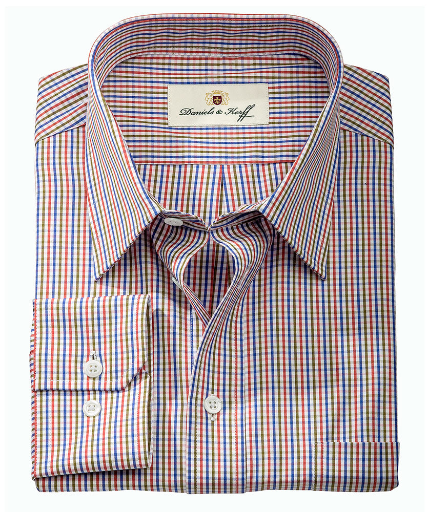 Vollzwirn-Hemd 100/2 Slimline