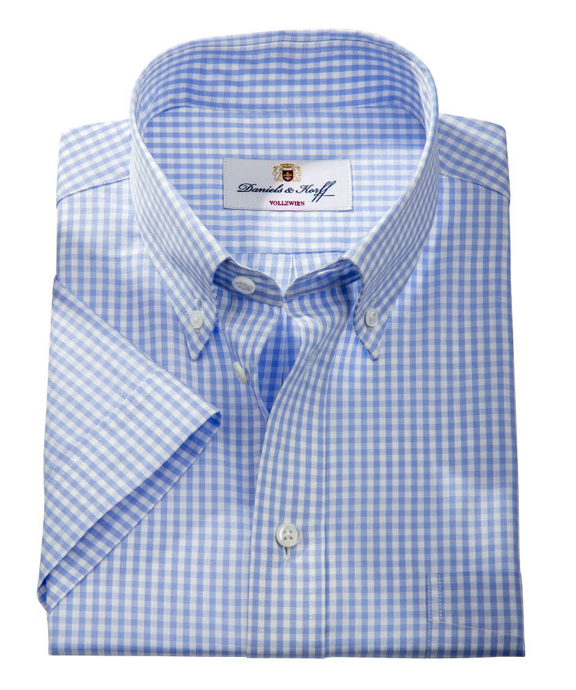 Vollzwirn-Halbarm-Hemd