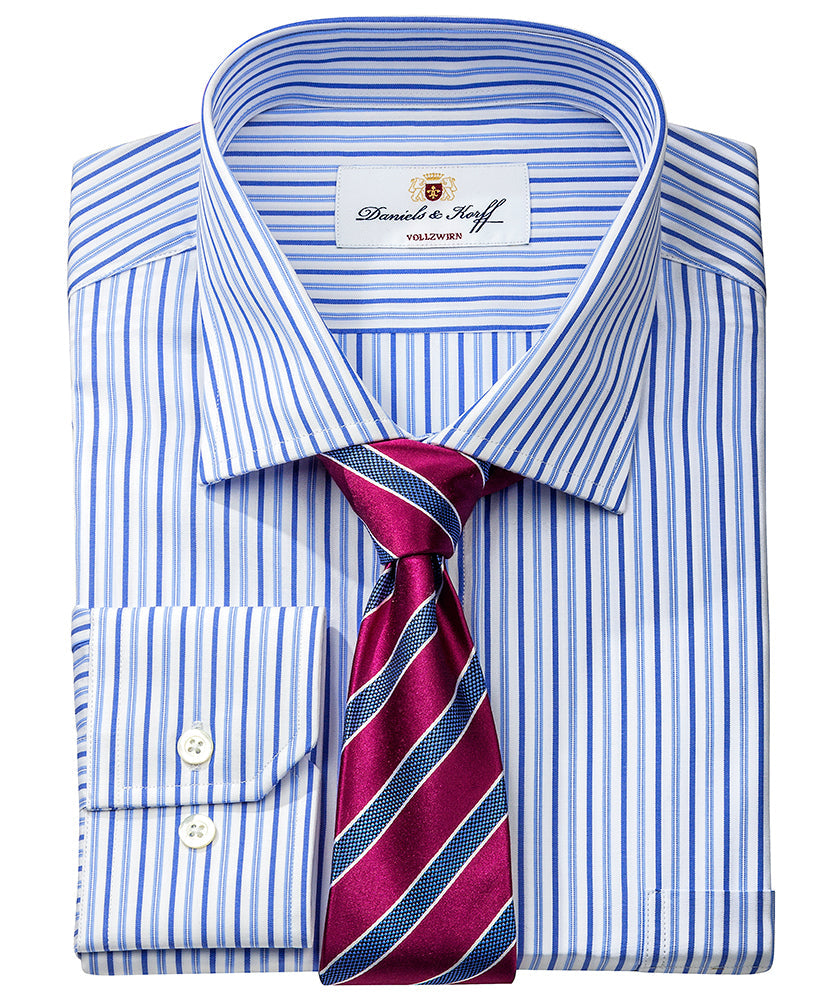 Vollzwirn-Hemd 100/2 Slimline