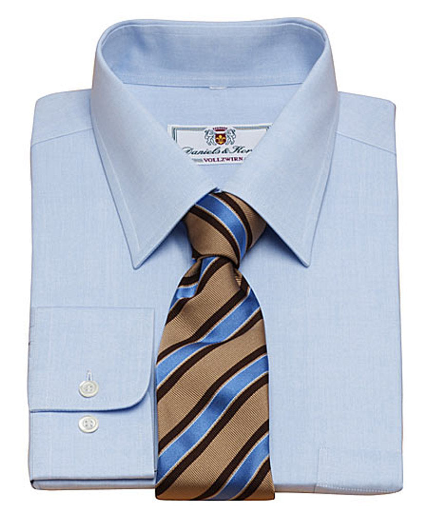 Vollzwirn-Hemd 120/2 (extra langer Arm 69cm)