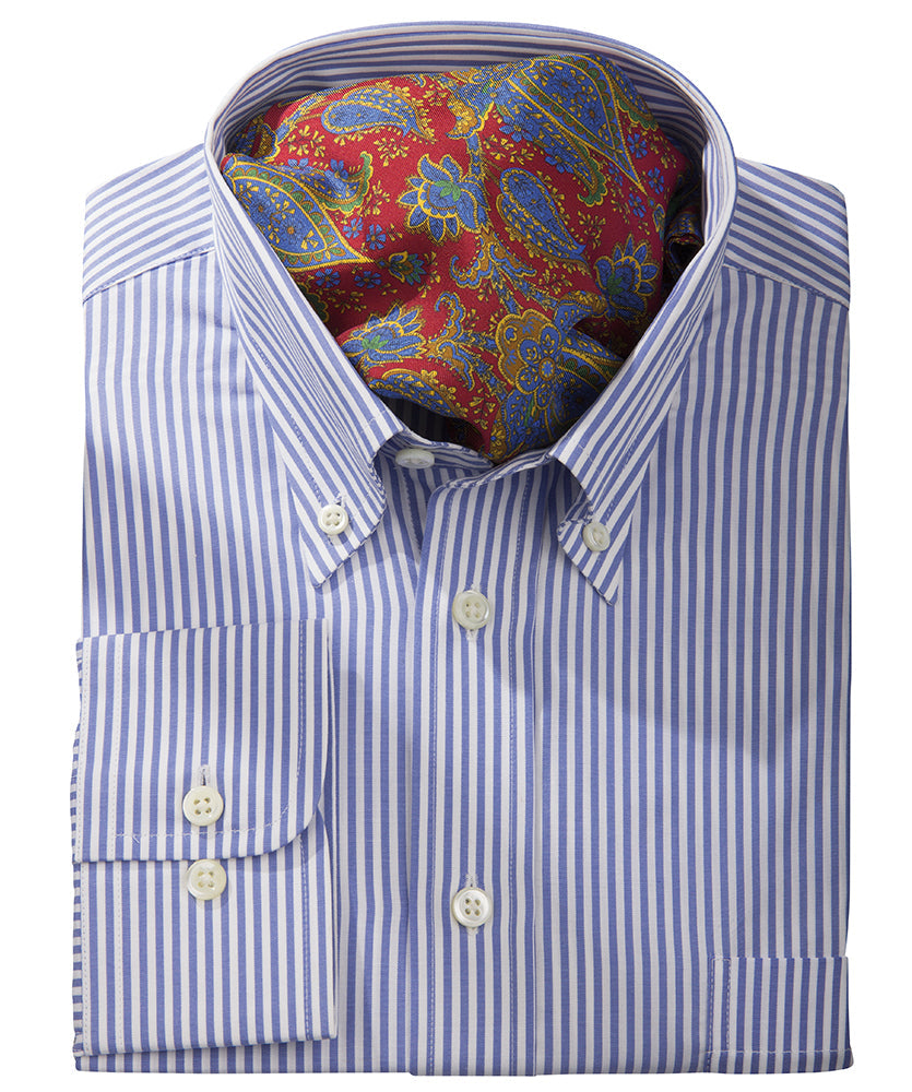 Vollzwirn-Hemd 100/2 Slimline