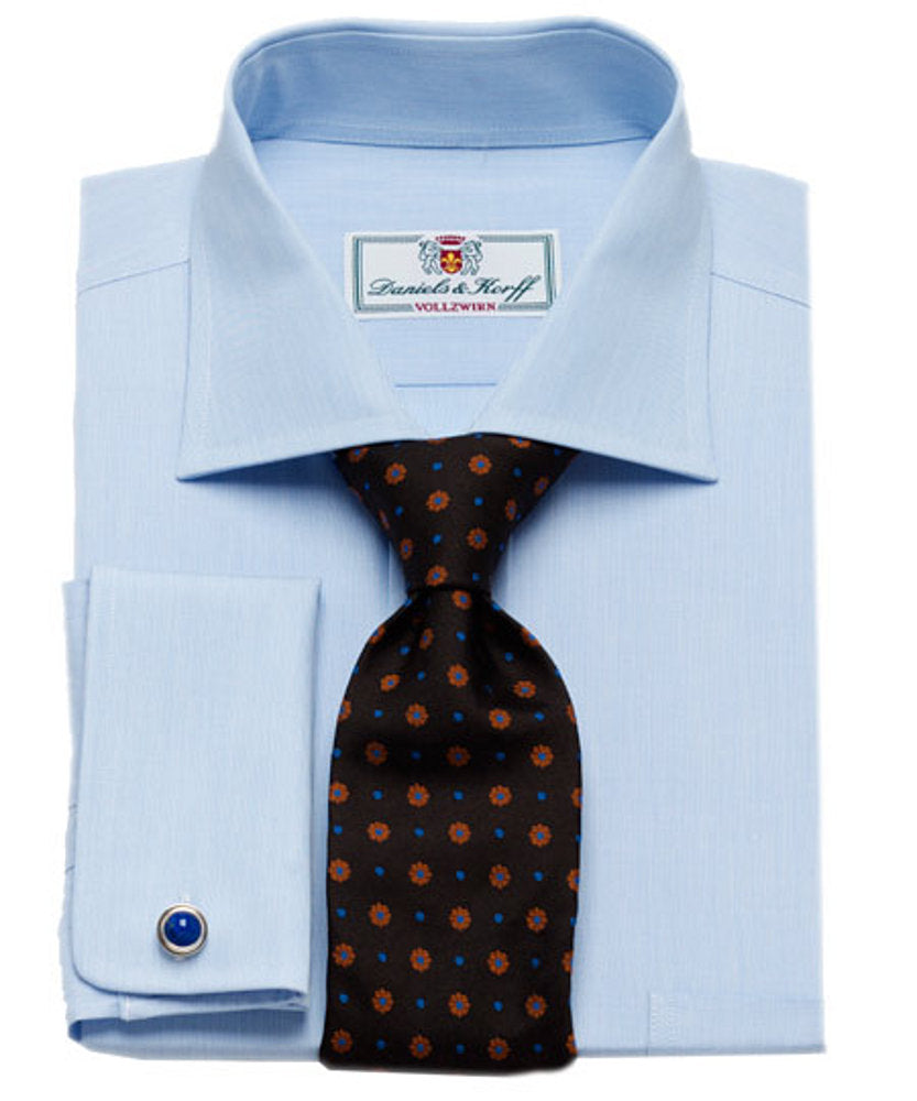 Vollzwirn-Hemd 100/2 (extra langer Arm 69cm)