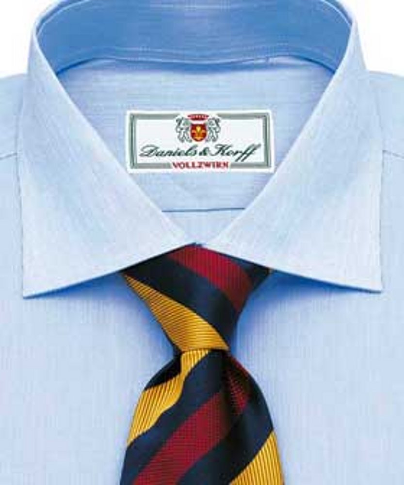 Vollzwirn-Hemd 100/2 Slimline