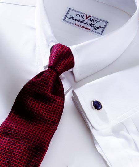 COLVARO-Vollzwirn-Hemd 100/2 (extra langer Arm 69cm)