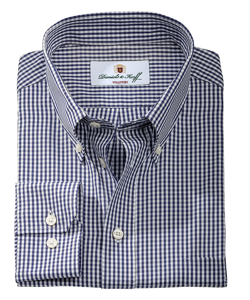 Vollzwirn-Hemd Slimline