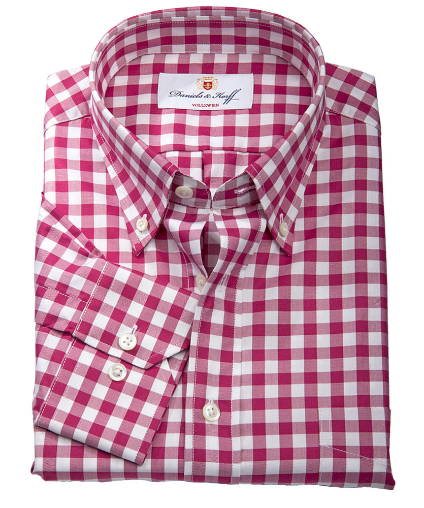 Vollzwirn-Twill-Hemd 100/2 (extra langer Arm 69cm)