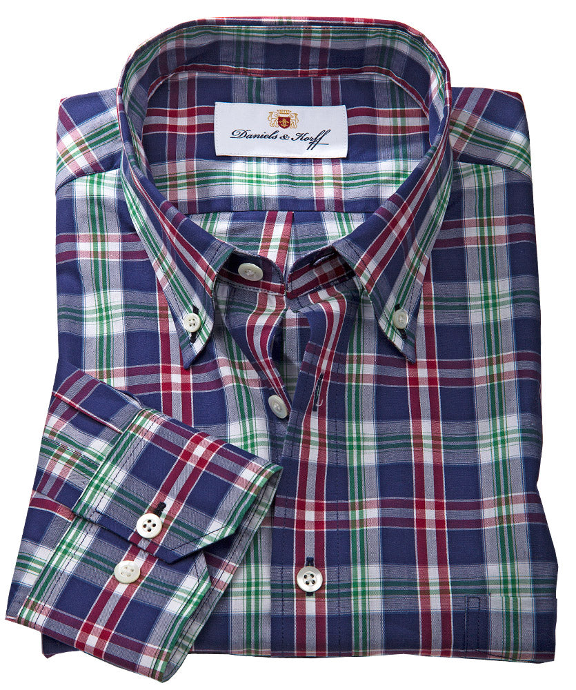 Karo Hemd (extra langer Arm 69cm)