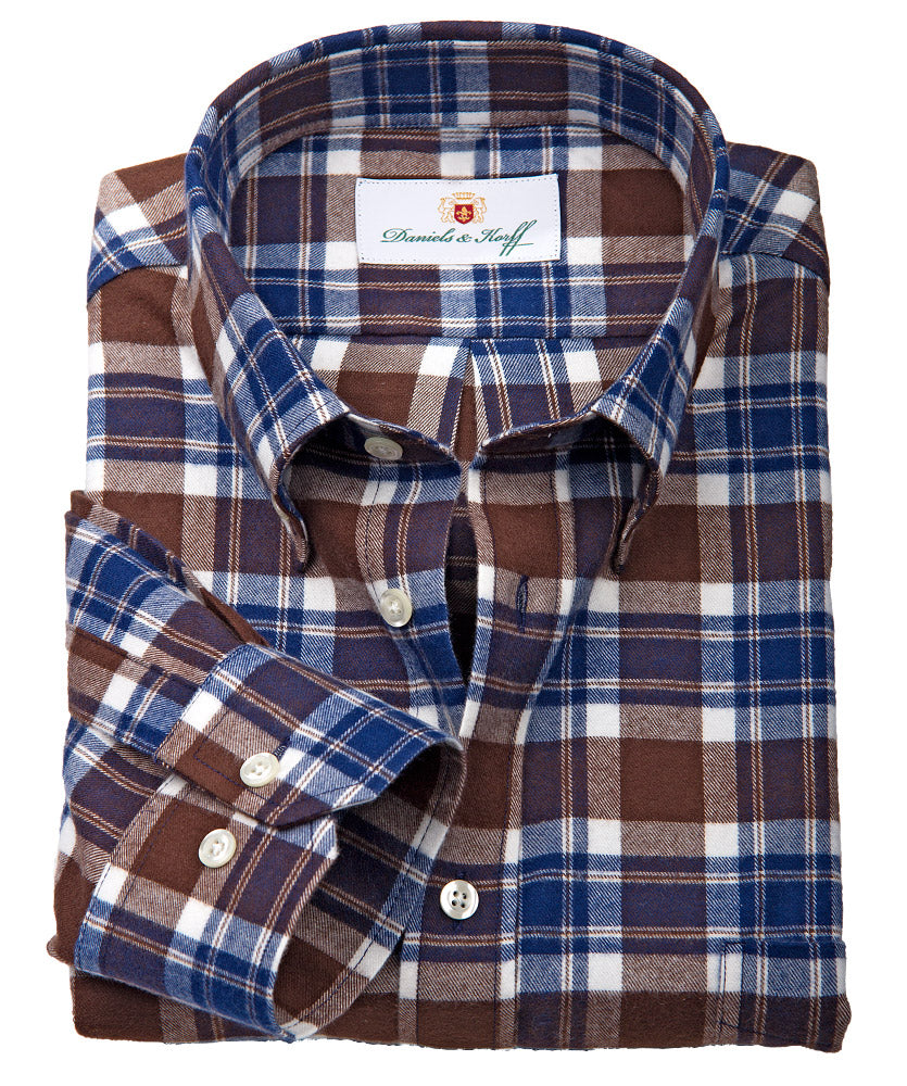 Flanell-Hemd (extra langer Arm 69cm)