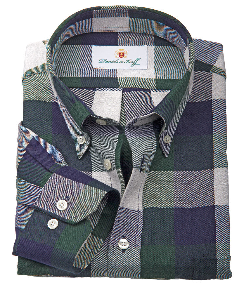 Flanell-Hemd (extra langer Arm 69cm)