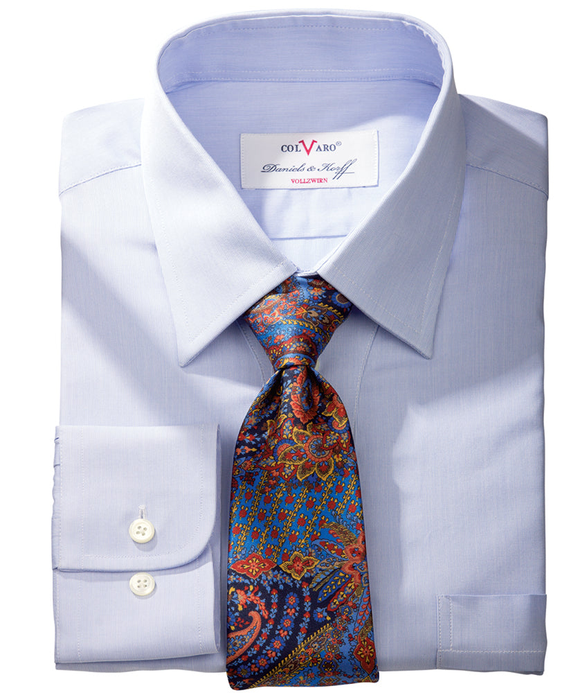COLVARO-Vollzwirn-Hemd
