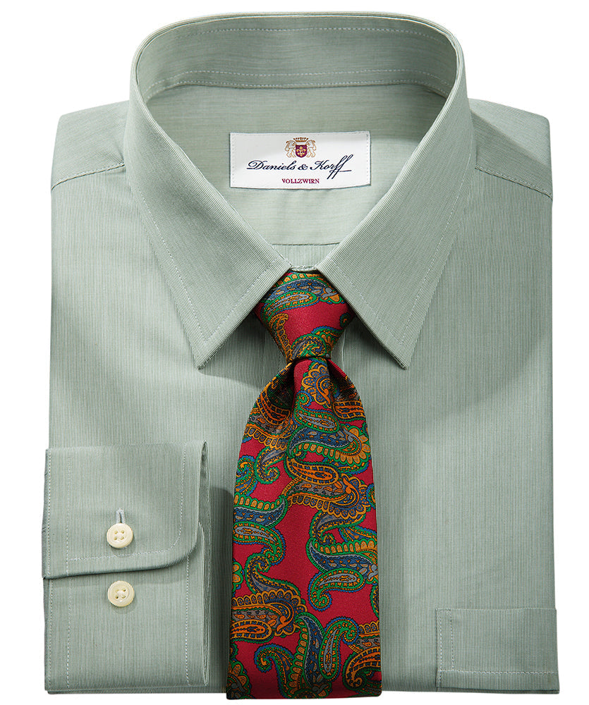 Vollzwirn-Hemd 100/2 Slimline