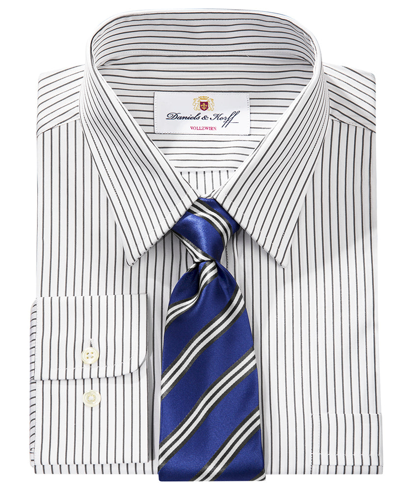 Vollzwirn-Hemd 100/2 Slimline