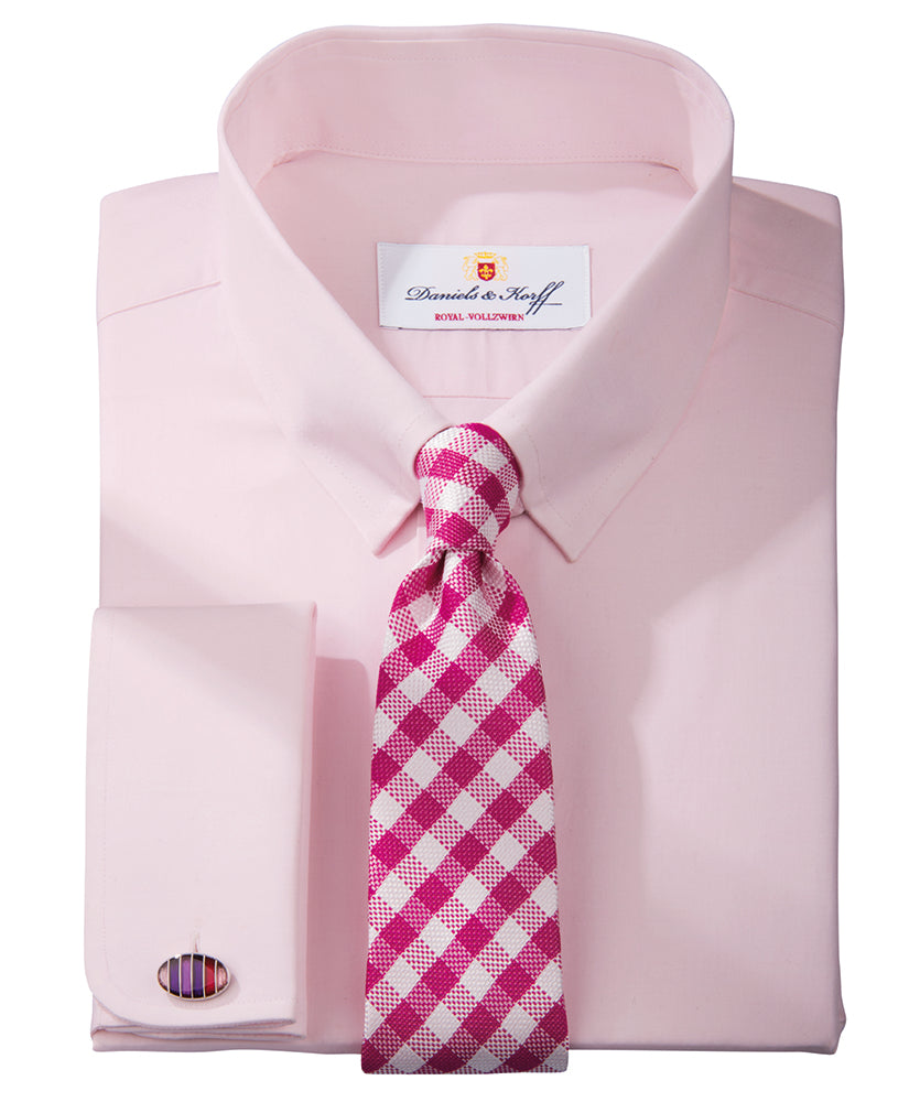 Royal-Vollzwirn-Hemd 140/2 (extra langer Arm 69cm)