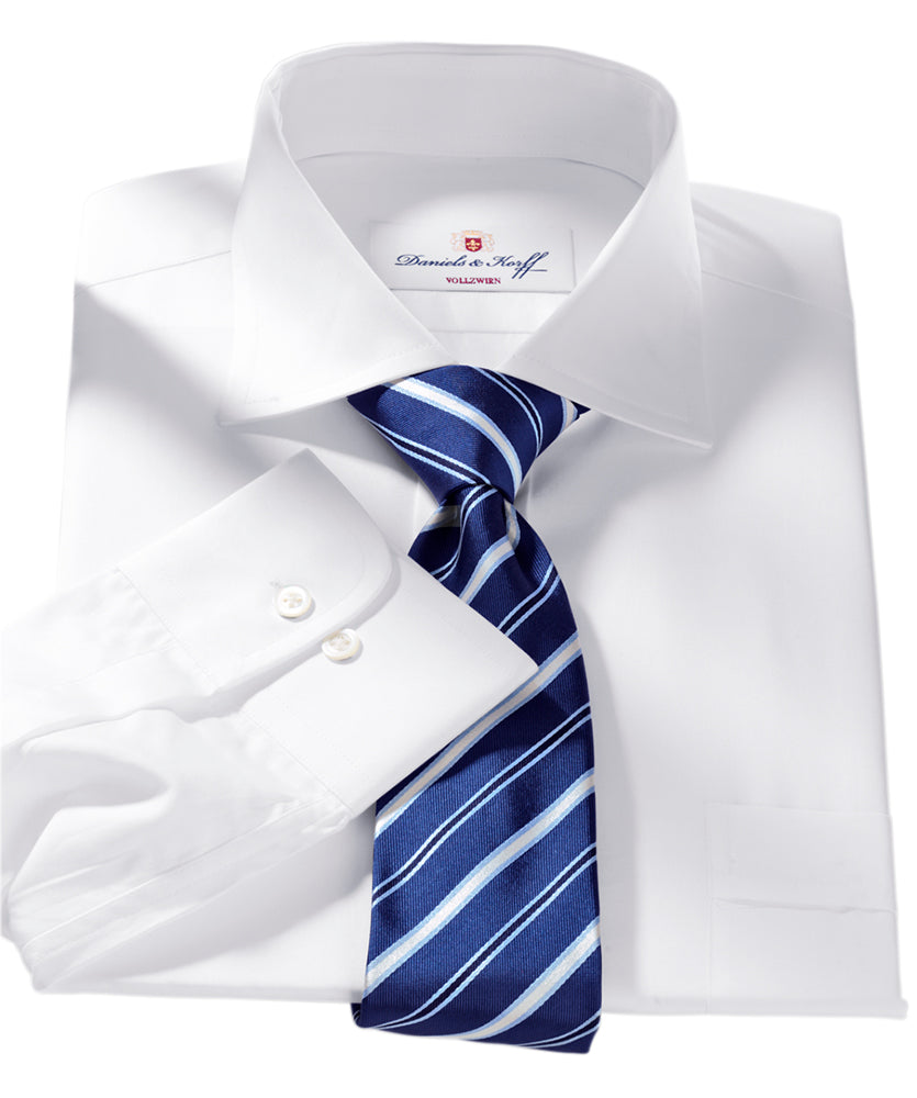 Vollzwirn-Hemd 100/2 Slimline