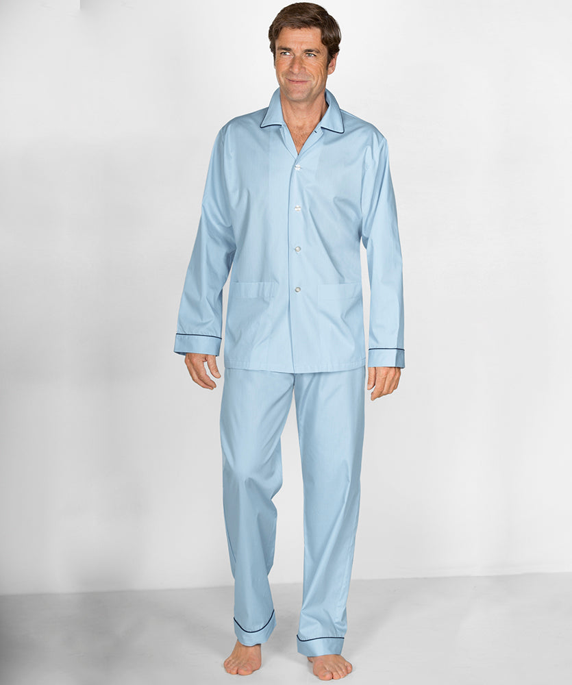 Herren Pyjama lang