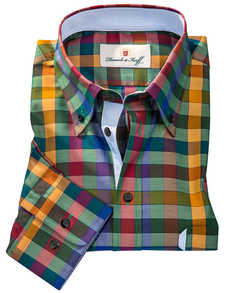 Twill-Hemd (extra langer Arm 69cm)