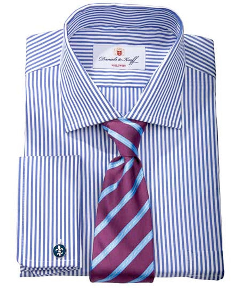 Vollzwirn-Hemd 100/2 Slimline