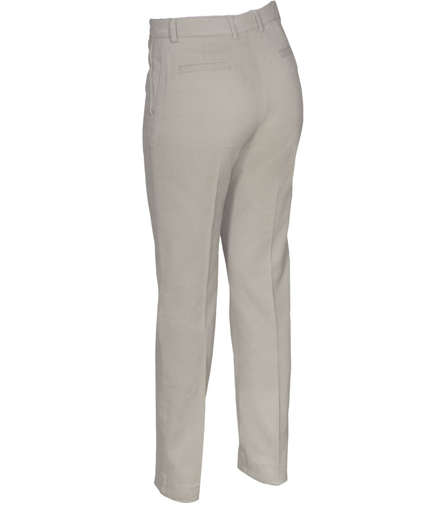 Damen Hose beige Fischgrat