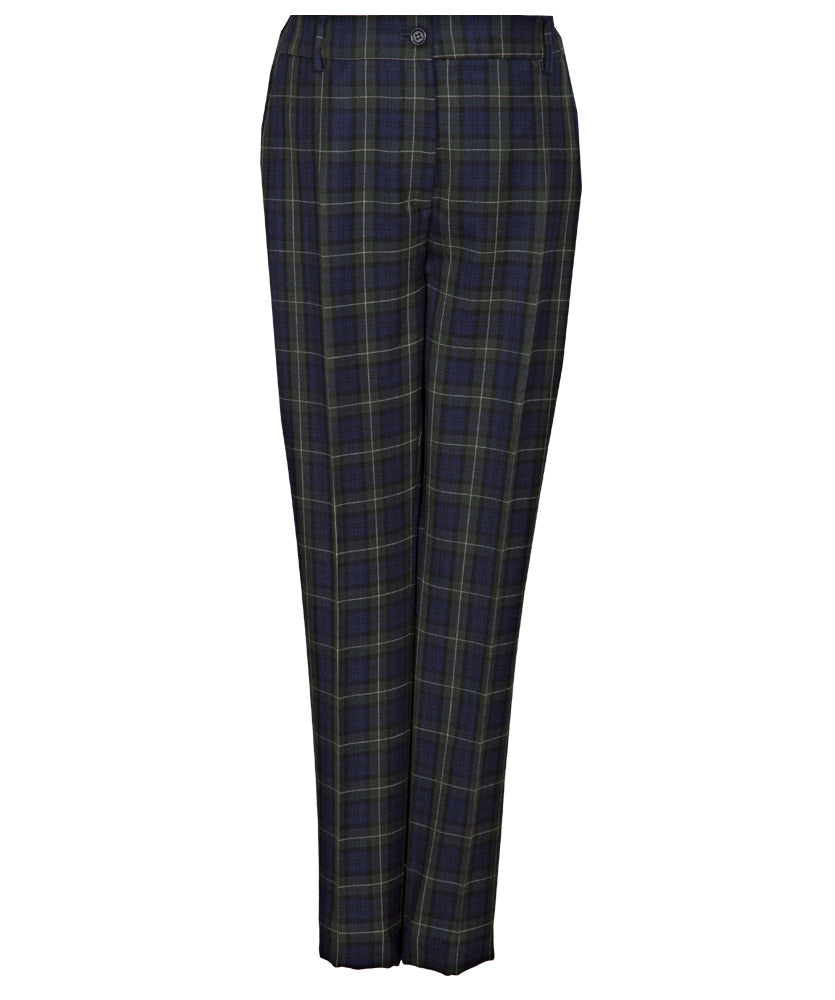 Damen Flanell-Hose im Schottenkaro