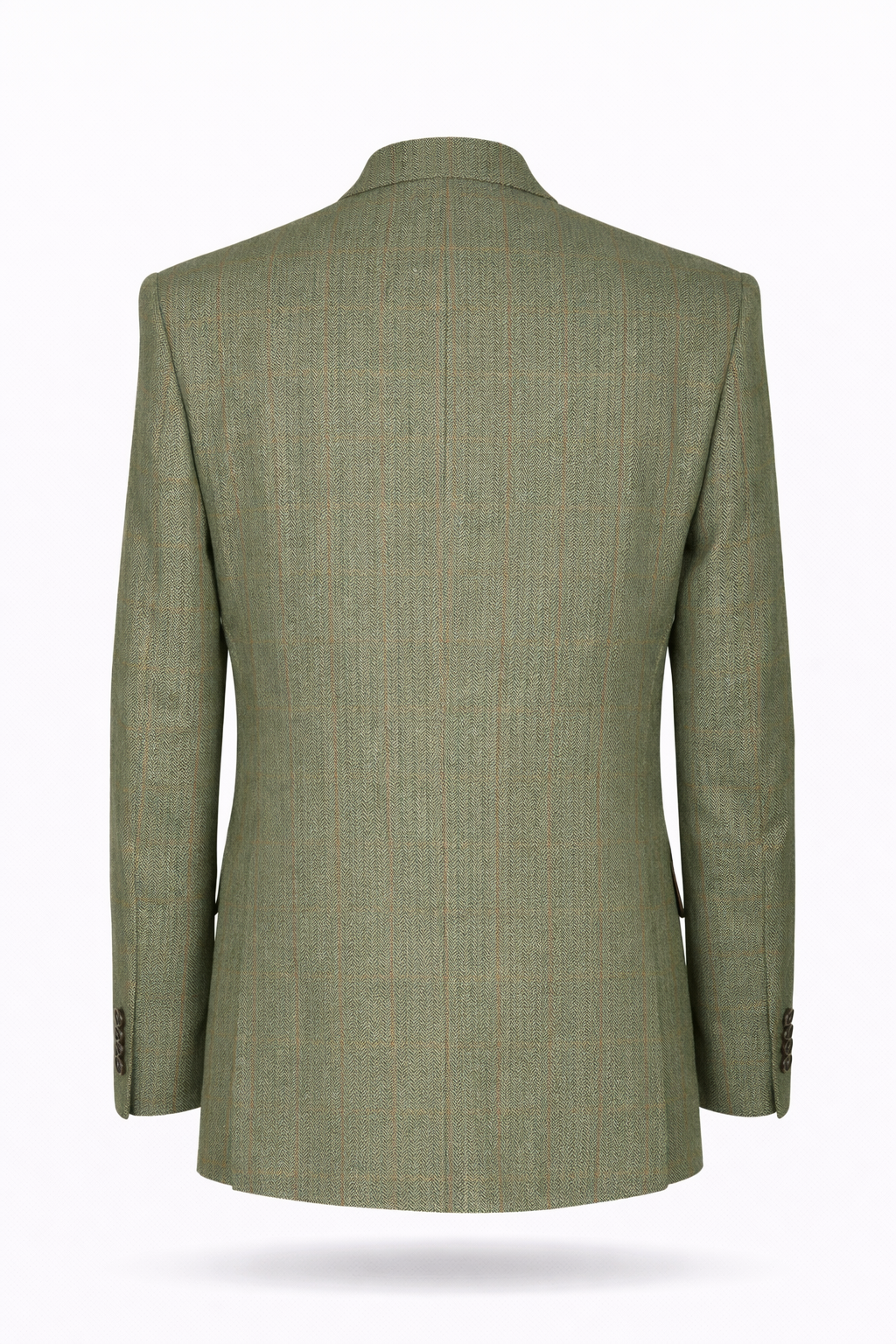 Sakko blau/beige Hahnentritt
