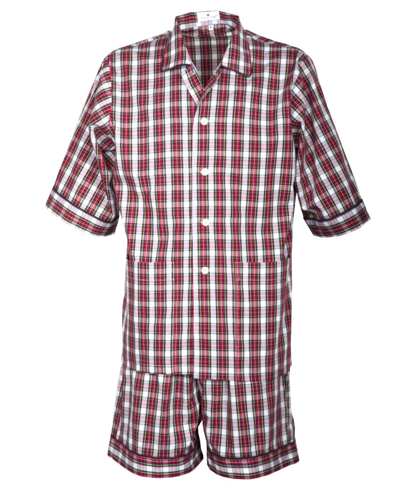Herren Pyjama kurz