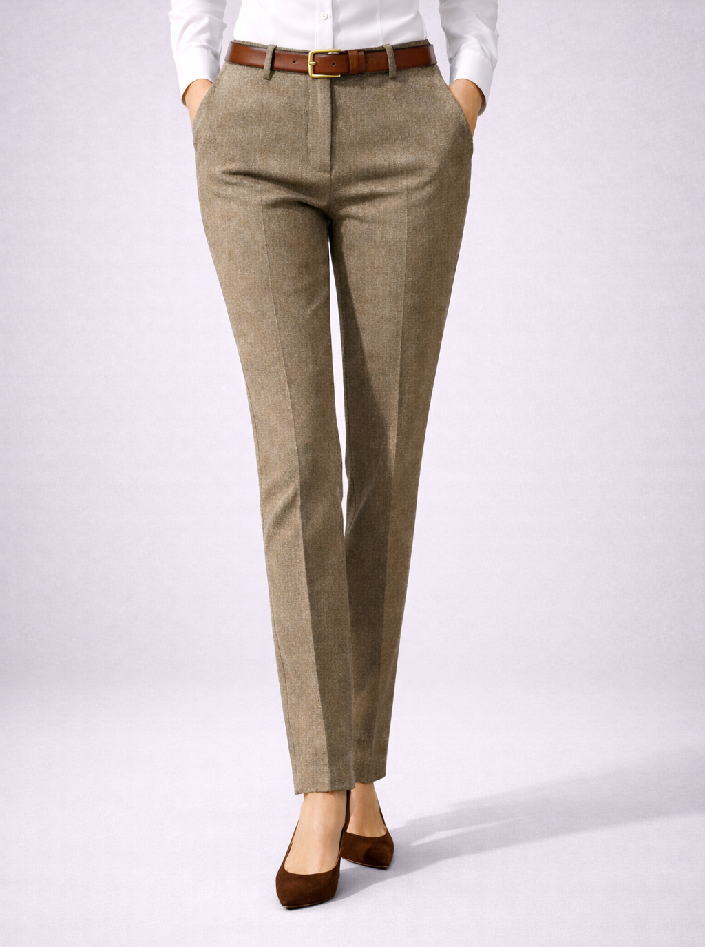 Damen Flanell-Hose