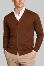 Herren Merino-Strickjacke