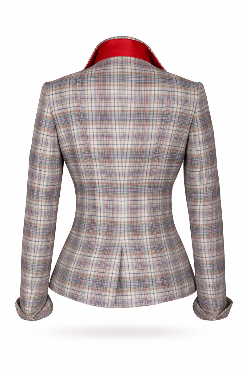 Damen Leinen-Blazer