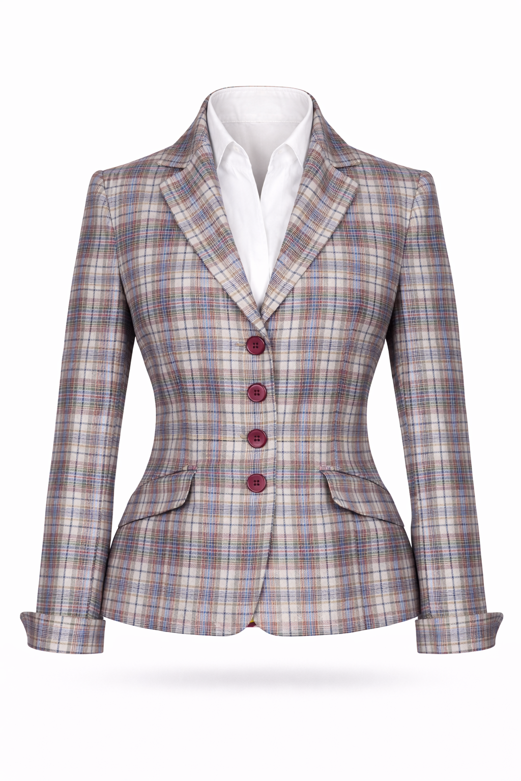 Damen Leinen-Blazer