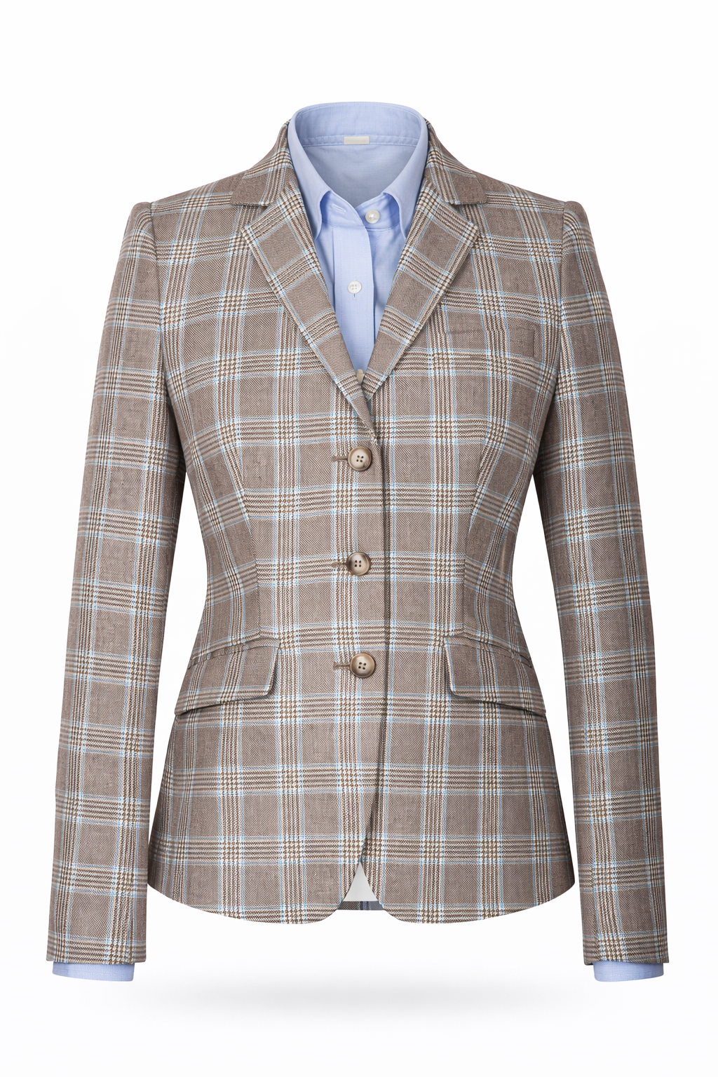 Damen Glencheck-Blazer