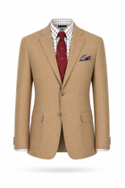 Sakko braun/beige/anthrazit