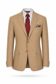 Sakko braun/beige/anthrazit
