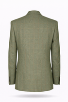 Sakko blau/beige Hahnentritt