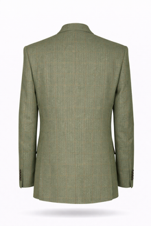 Sakko blau/beige Hahnentritt