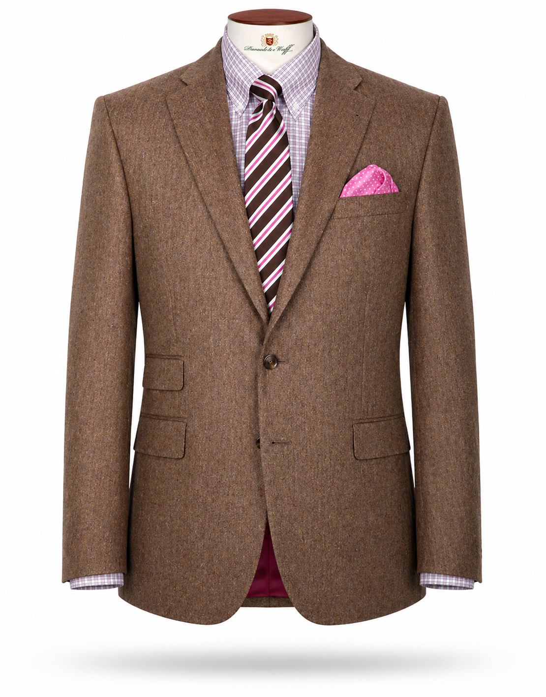 Herren Seiden-Tweed Sakko