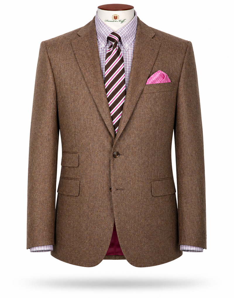 Herren Seiden-Tweed Sakko