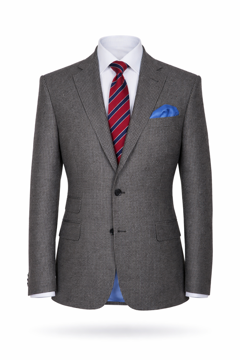 Business-Sakko Hahnentritt, Lambswool Super 130'S