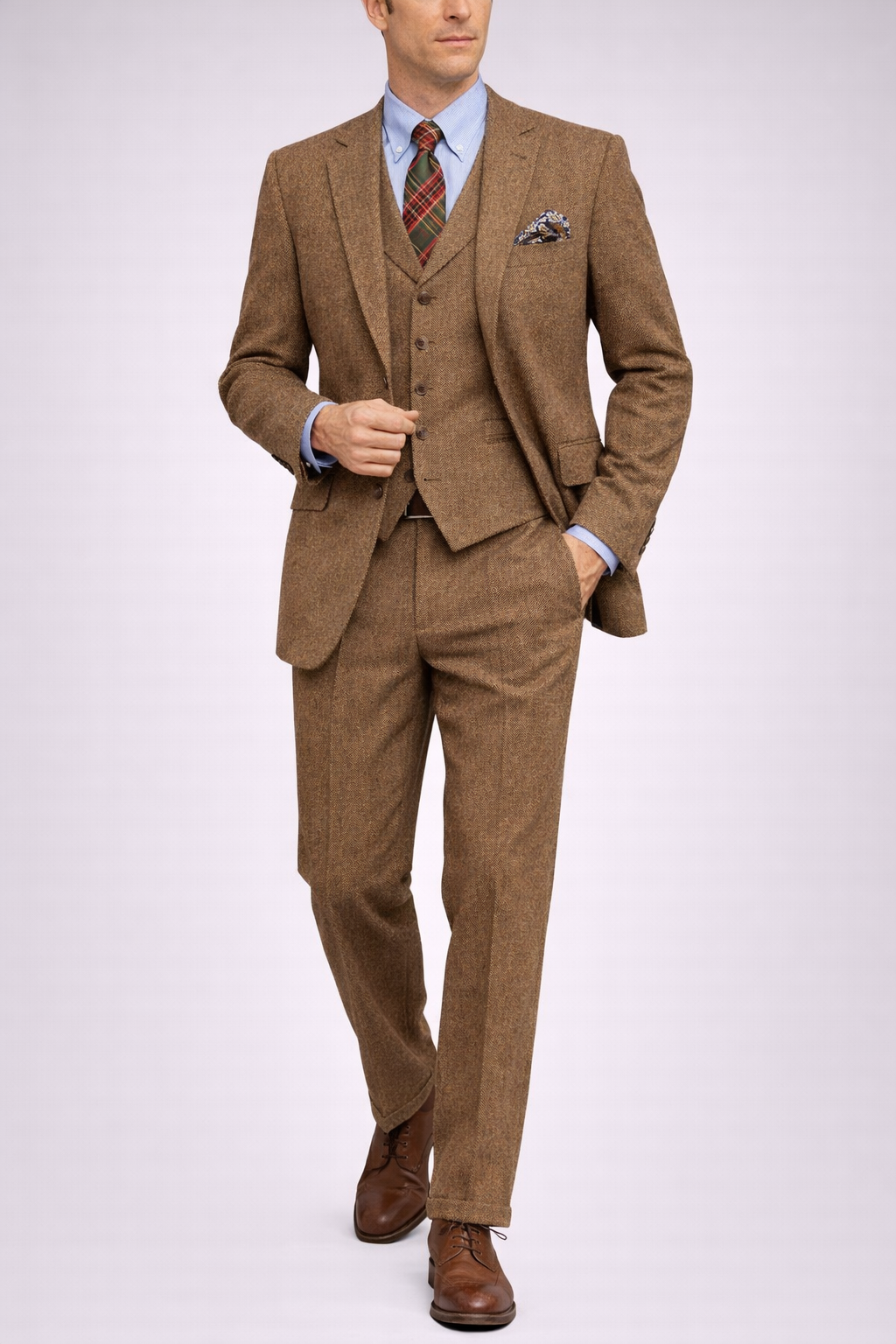 Tweed-Anzug