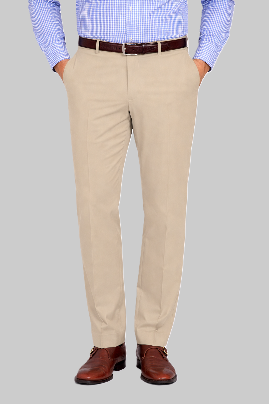 Sommer-Chino mit Flatfront