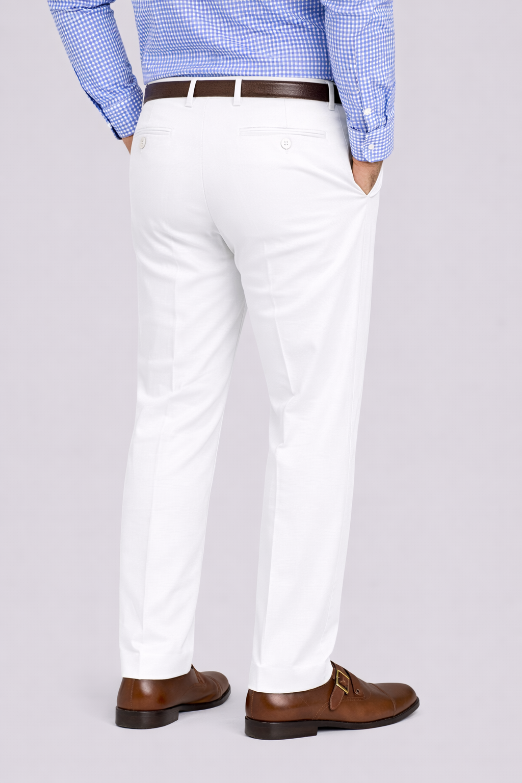 Sommer-Chino mit Flatfront