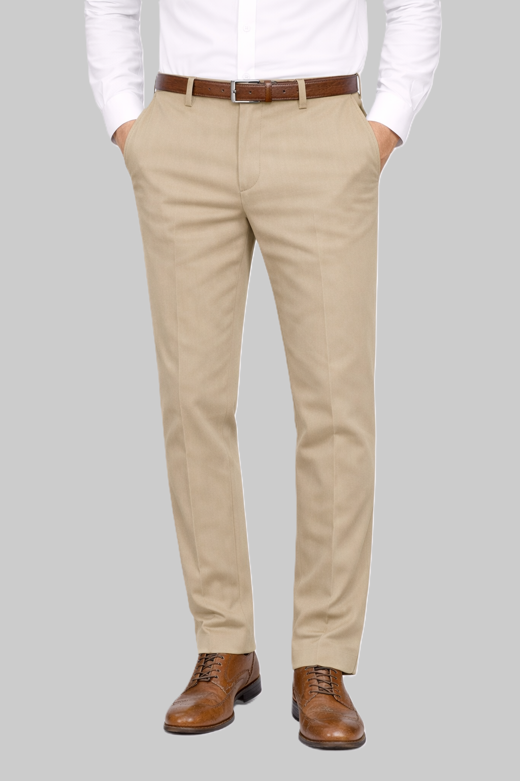 Sommer-Chino mit Flatfront
