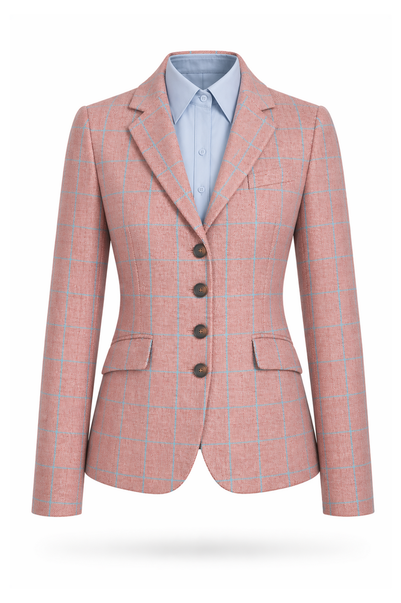 Damen Seiden-Blazer