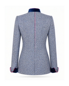 Damen-Gehrock in Tweed-Optik